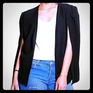 Boohoo Cape Blazer
